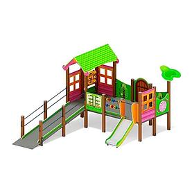 Детский игровой комплекс «Забота ЛУКОМОРЬЕ»