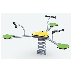 Качалка на пружине «Тройная»