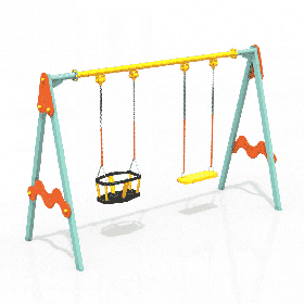 Качели детские двухместные МАФ 1111