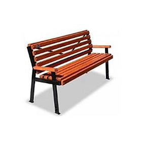 Лавочка со спинкой «Модерн»