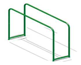 Брусья параллельные при высоте -1,4 м. УСН 8601-0213-0202