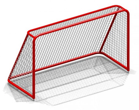 Ворота хоккейные (с сеткой) (1,96х0,87х1,3) УСН 8601-0803-0103