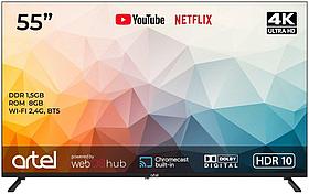 Телевизор Artel TV ART A55MQA800 Чёрный-KZ