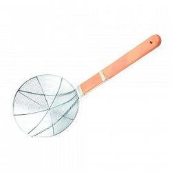Шумовка сетчатая с деревянной ручкой d 25.5 см, l 57 см,  P.L. Proff Cuisine