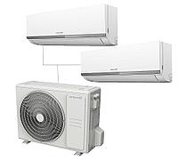 Мульти-сплит система Atlantiq - наружн.блок A2OE-18HRN8-Q + внутр.блок ASAGI-09HRFN8 + внутр.блок