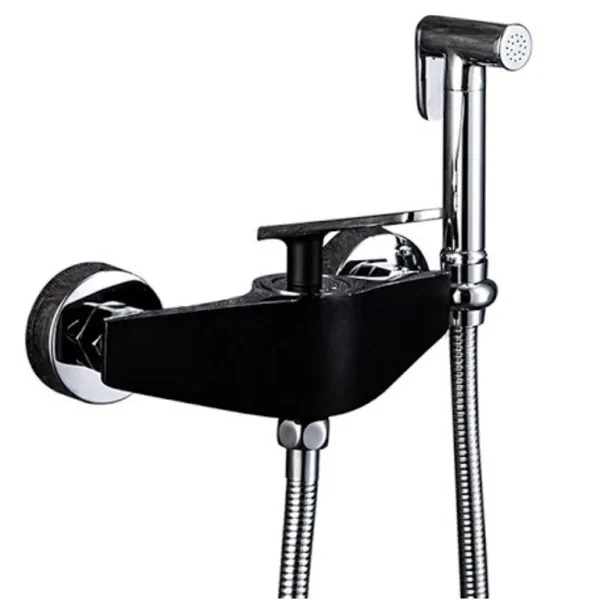 Гигиенический душ Frap F2057 черный, фото 1