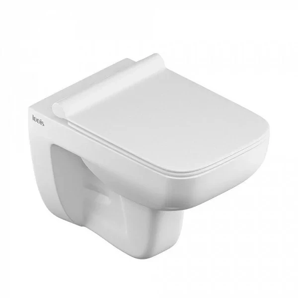 Подвесной унитаз IDDIS Vibe VIBRDSEi25 (безободковый, дюропласт-полипропилен, Soft Close и Easy Fix), фото 1