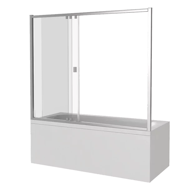 Шторка BAS для ванны SCREEN WTW-150-C-CH, фото 1