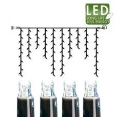 Гирлянда холоднобелая доп Дождь 2х1м 100диодов LED 465-38, фото 1