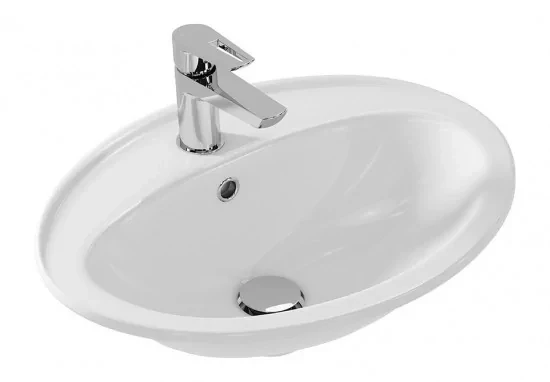 Раковина Cersanit CALLA 54*41 в столешницу (S-UM-Cl/1-w), фото 1