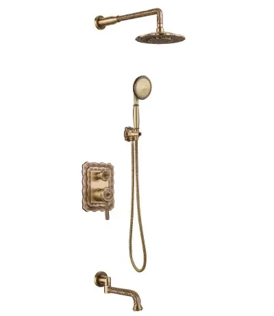 Смеситель LeMark JASMINE LM6622B для ванны и душа встраиваемый, фото 1