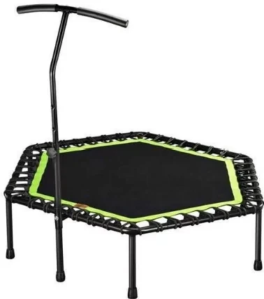 Каркасный батут LeeFitness LF-668 черный, фото 1