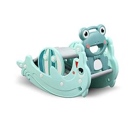 Горка+качалка "Дельфин"