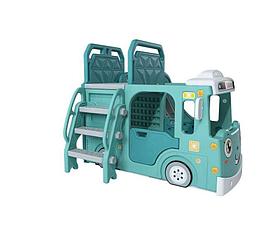 Горка + игровая зона "Автомобиль"