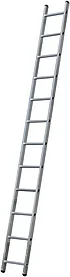 Лестница приставная односекционная алюминиевая KRAUSE CORDA 12 ступеней