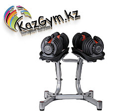 Регулируемые гантели 24кг со стойкой