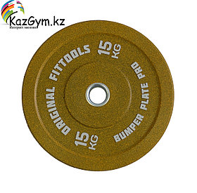 Диск бамперный 15 кг (желтый)