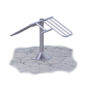 Скамья для пресса двойная (UZ017.1)