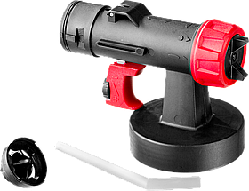 Набор :распылитель воздушных краскопультов,ЗУБР КПЭ-Р1, тип Р1,плюс в комплекте два сопла 1.8 и 2.6мм (КПЭ-Р1)