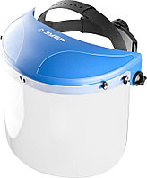 Щиток защитный лицевой ЗУБР 200 х 400 мм, визор из поликарбоната (11085)