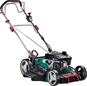 Газонокосилка бензиновая самоходная, ЗУБР 4.8 кВт, 6.5 л.с., 510 мм, серия "Мастер" (ГБС-510)