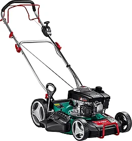 Газонокосилка бензиновая самоходная, ЗУБР 3.3 кВт, 4.5 л.с., 460 мм, серия "Мастер" (ГБС-460)