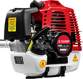 Триммер бензиновый ЗУБР, 1 кВт / 1.35 л.с., 33 см3, (бензокоса) (КРБ-1000)