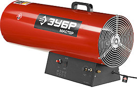 Газовая тепловая пушка ЗУБР, 75 кВт ( до 1200 м2), 2300 м.куб/час, 5,9 кг/ч, (ТПГ-75000_М2)