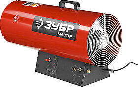 Газовая тепловая пушка ЗУБР, 53 кВт ( до 800 м2), 1450 м.куб/час, 4,2 кг/ч, (ТПГ-53000_М2)