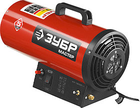 Газовая тепловая пушка ЗУБР, 10 кВт ( до 150 м2), 330 м.куб/час, 0,75 кг/ч, (ТПГ-10000_М2)