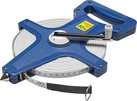 Мерная лента геодезийная GEOMax, STAYER, 50 м х 13х0.4 мм (3418-50)
