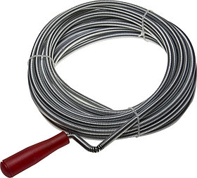 Трос сантехнический ЗУБР, 10 м, пластиковая ручка (51902-10)