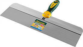 Шпатель фасадный KRAFTOOL 450 мм, нержавеющее полотно, двухкомпонентная рукоятка (10036-450)