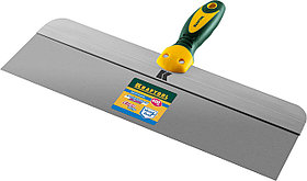 Шпатель фасадный KRAFTOOL 400 мм, нержавеющее полотно, двухкомпонентная рукоятка (10036-400)