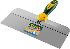 Шпатель фасадный KRAFTOOL 300 мм, нержавеющее полотно, двухкомпонентная рукоятка (10036-300)