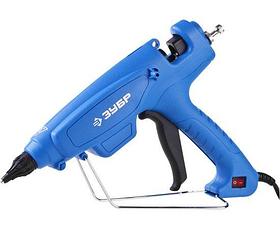 Пистолет термоклеящий профессиональный ЗУБР, серия «Профессионал», 12 мм, 180 Вт (06851-120-12_z02)