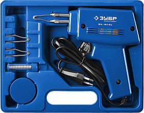 Импульсный паяльник ЗУБР, 5 предметов, 150 Вт (55412-H4_z01)