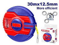EMTOP мерная лента строительная EMTP83001, 30 м х 12.5 мм