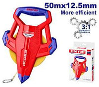 EMTOP мерная лента строительная EMTP85001, 50 м х 12.5 мм