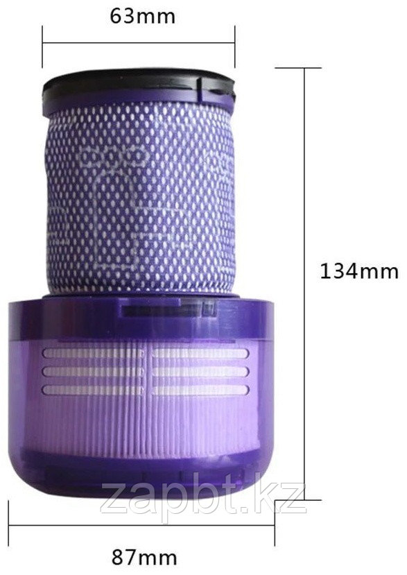 HEPA фильтр для пылесоса Dyson V12, SV20, 971517-01, фото 1