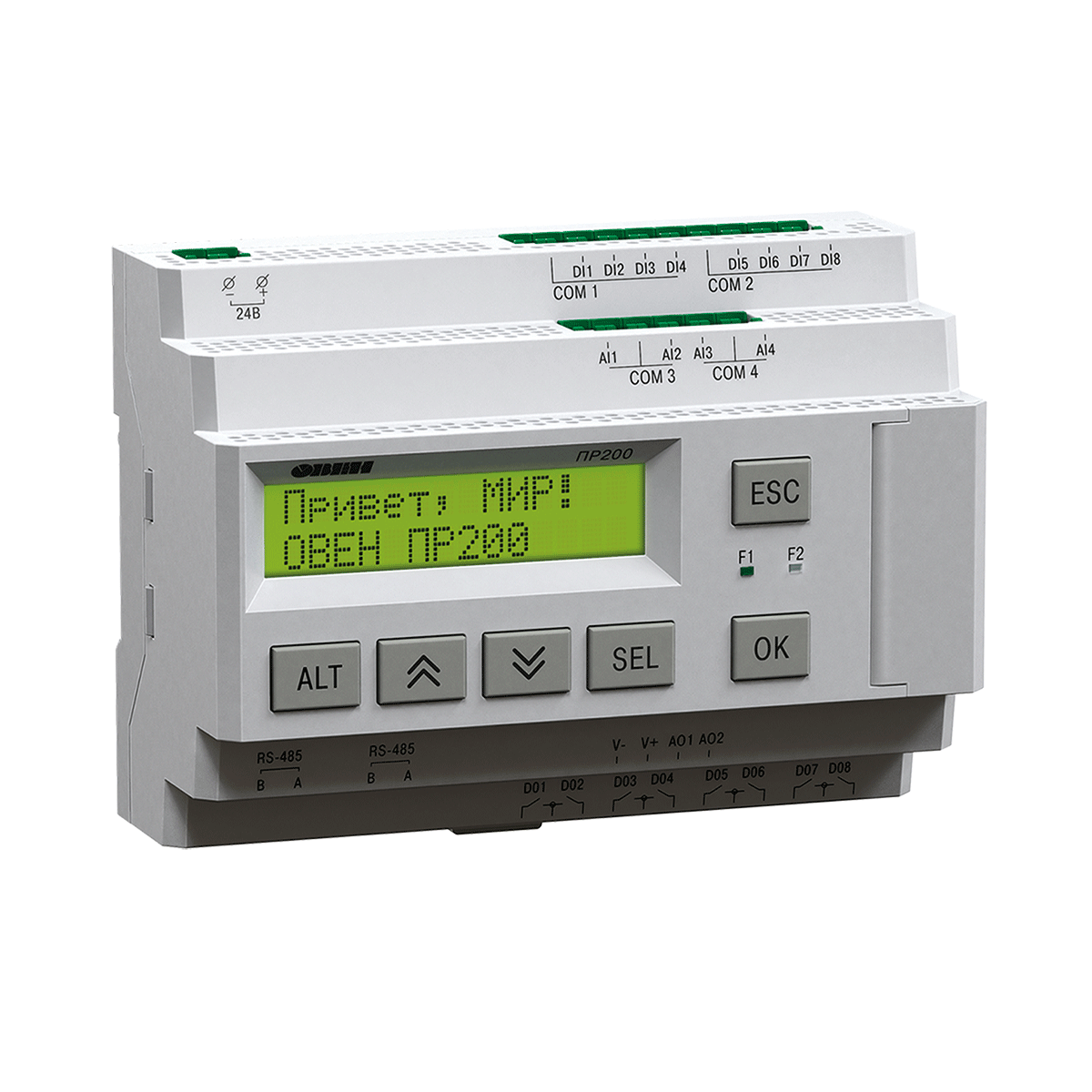 ПР200 программируемое реле с дисплеем ПР200-24.2.0.0