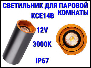 Светильник настенный для Паровой комнаты KCE14B (3000K, LED, 24V, 14 Вт, IP65)