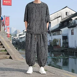 Костюм ORGIN двойка майка с брюками OR-56 серый 48-50 3XL