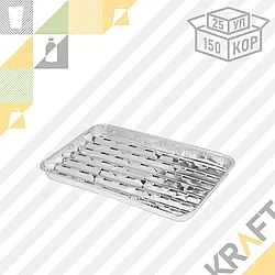 Поднос с отверстиями, БАРБЕКЮ, 342*228 мм (h-24), 1400 мл (25/150)