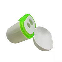 Двойная точилка для карандашей 5см х 4см зеленая