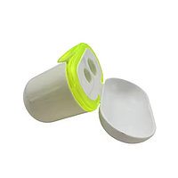 Двойная точилка для карандашей 5см х 4см салатовая