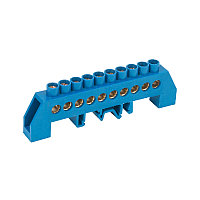 Шина "N" нулевая 8x12мм комб с изол "Стойка" ШНИ 10 X (KR0812K-10P)