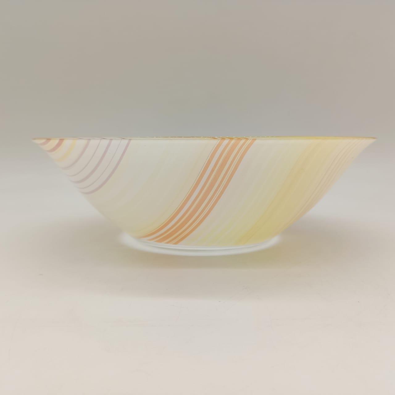 CARINA ORANGE STRIPES салатник 27см