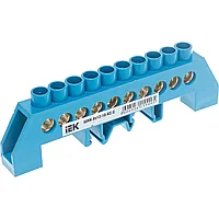 Шина "N" нулевая 8х12мм комб с изол "Стойка" ШНИ 10 КС-С (KR0812K-10P)