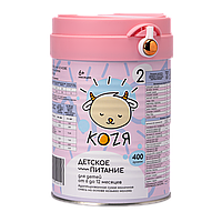 Адаптированная сухая молочная смесь на основе козьего молока для детей от 6 до 12 месяцев 400 г